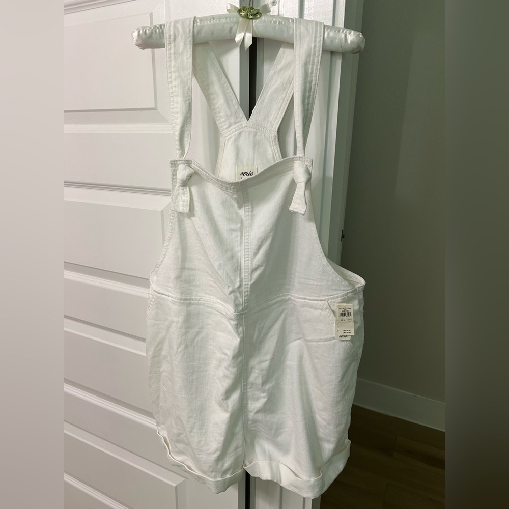 Aerie NEW White Shortalls - Picture 5 of 12
